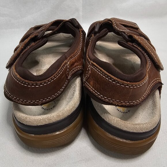 Doc Dr Martens 8b38 Leather Fisherman Strappy Brown Sandals Mens Size 9 Uk8 EU42 main image 6